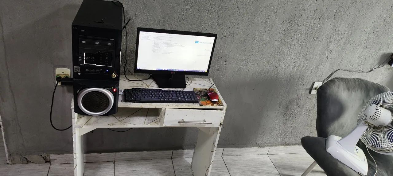 vendo computador completo + mesa, ou (TROCO POR NOTEBOOK) - Foto 4