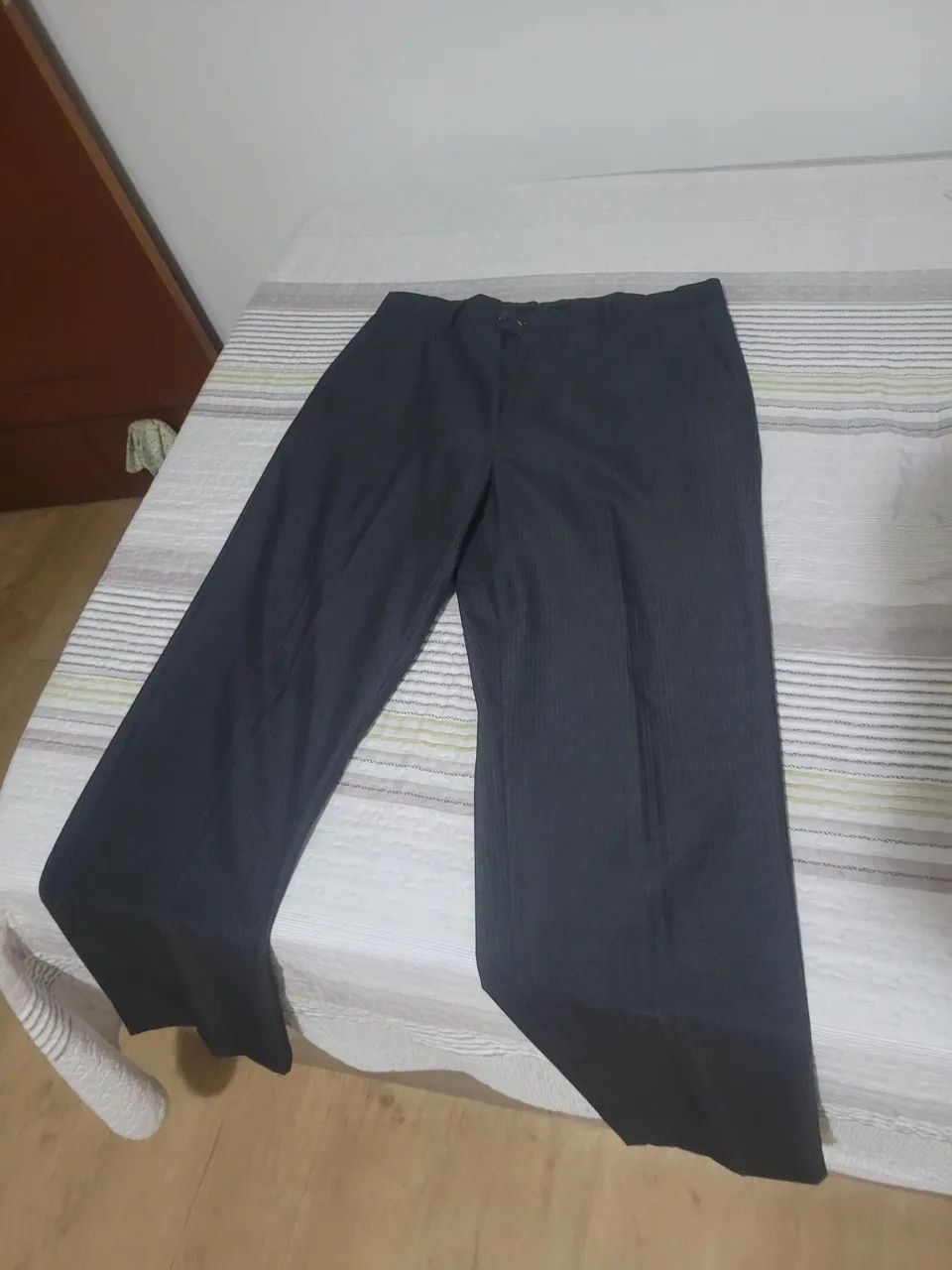 Terno cinza tamanho 54(com calça) - Foto 3
