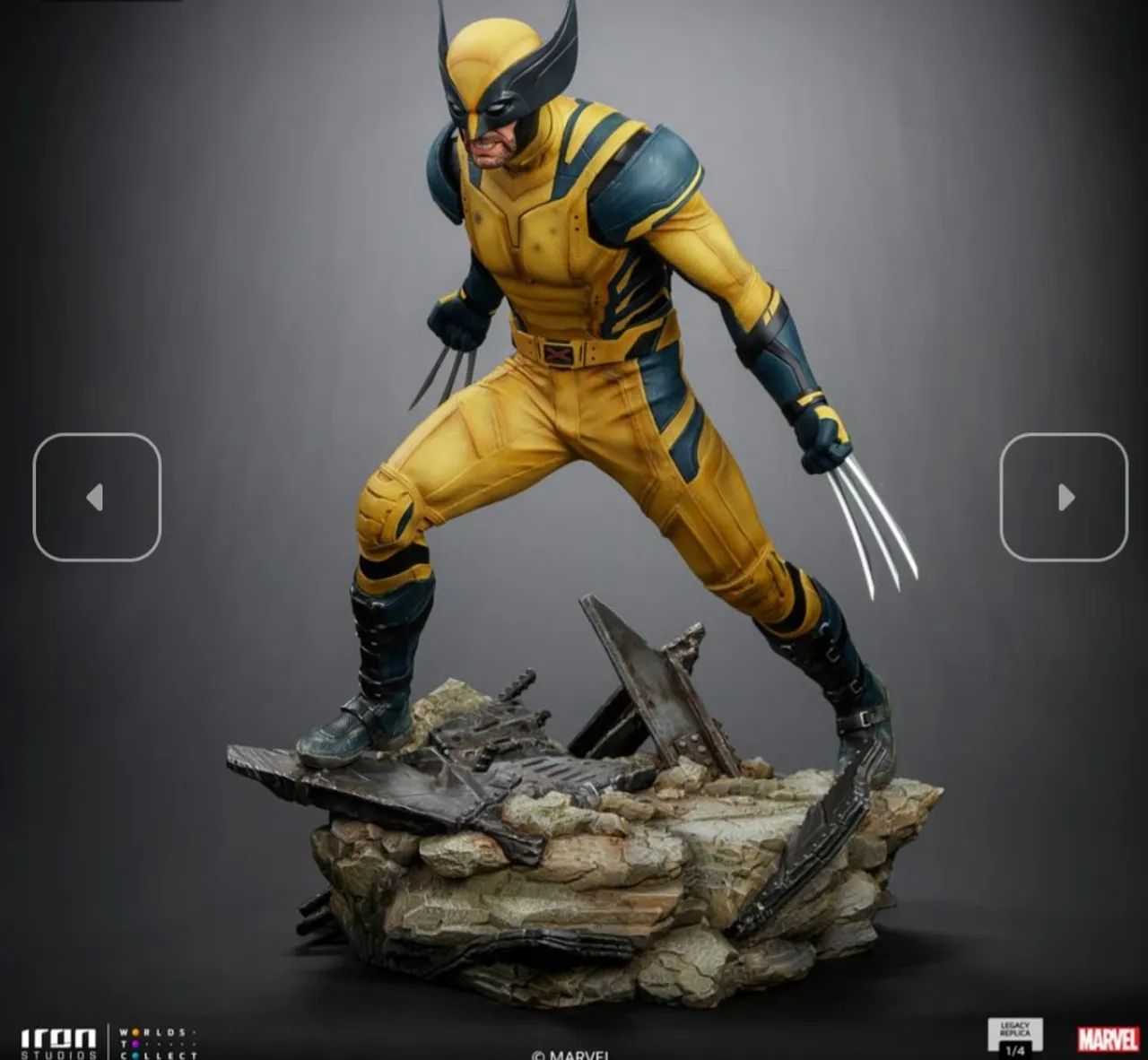 Wolverine Legacy Iron Studios Deadpool & Wolverine - Foto 4