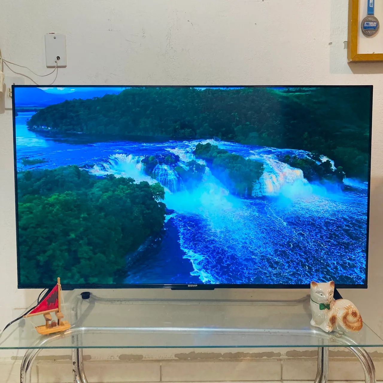 Tv smart 50 polegadas 4k semp - Foto 5