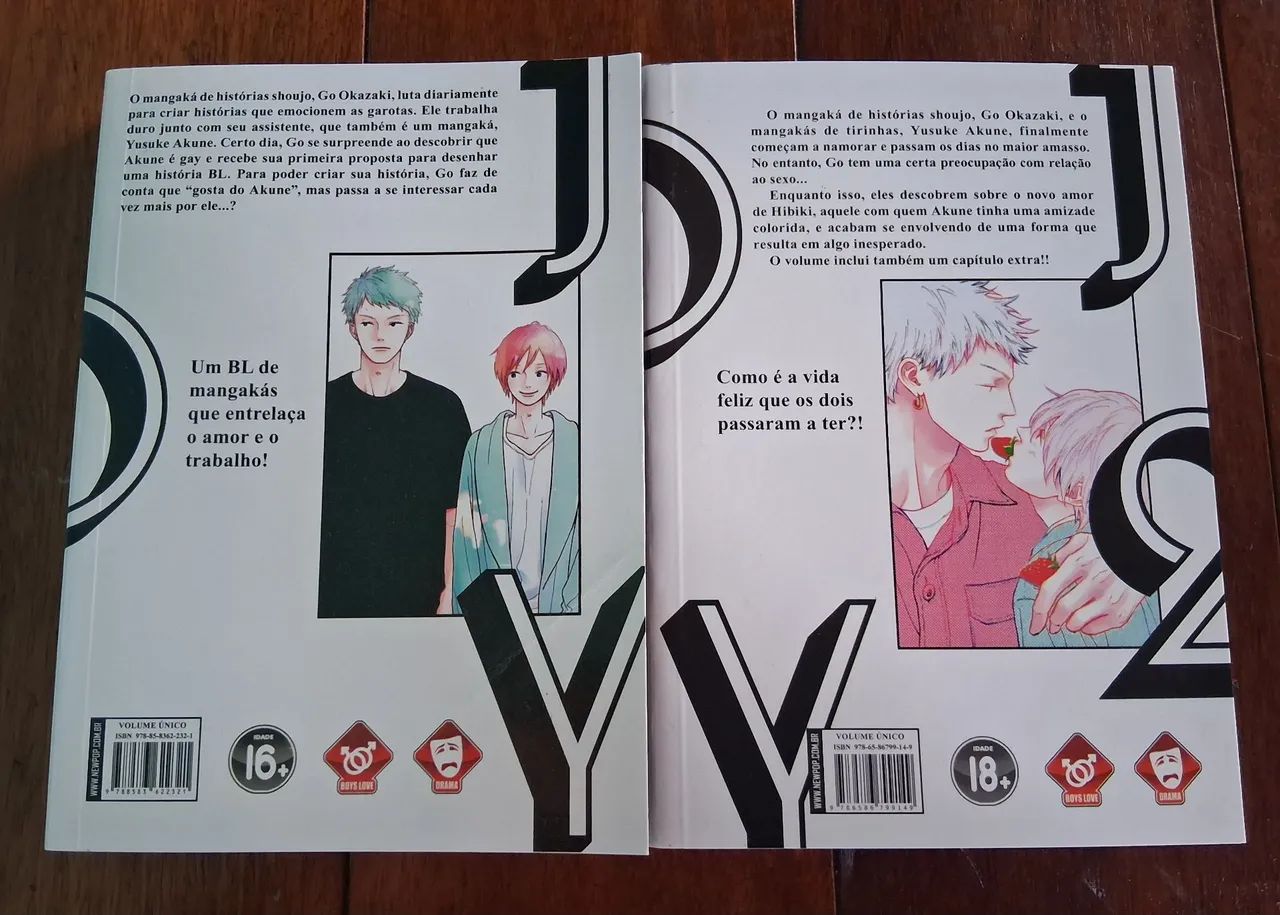 Mangas bl - JOY volume 1 e 2 (completo) - Foto 3