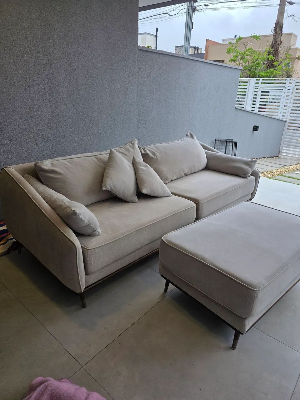 SOFA MADEIRA MACIÇA - Foto 3