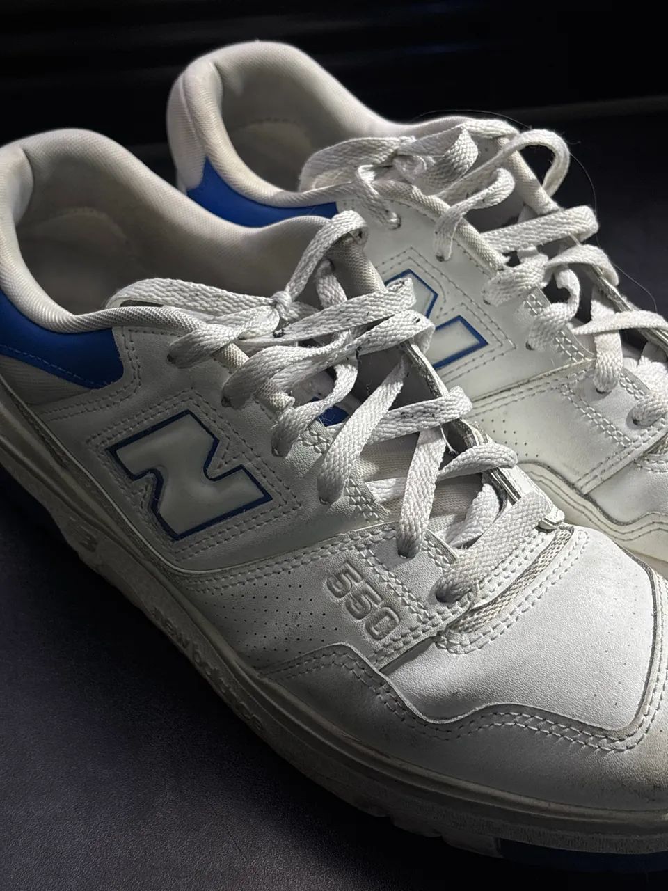 Tênis new balance azul e branco - Foto 2
