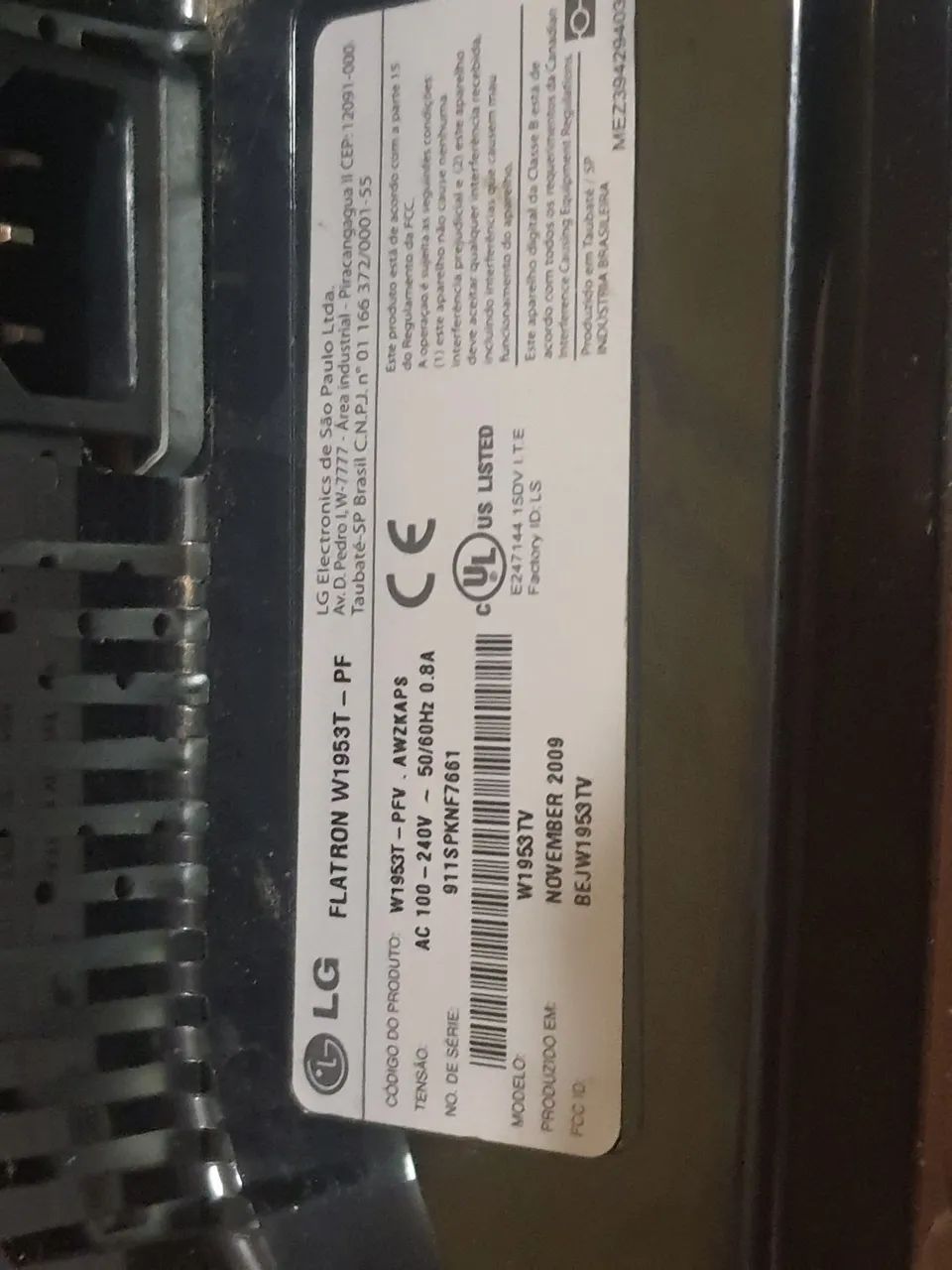 Monitor flatron w 1953 t  19 polegadas - Foto 4