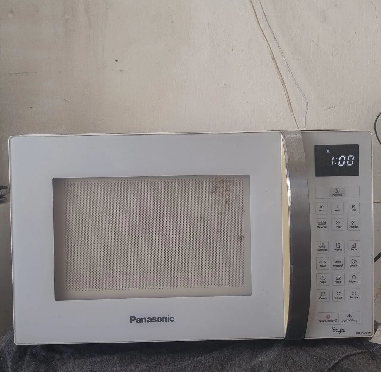 Microondas Panasonic pegando perfeitamente 