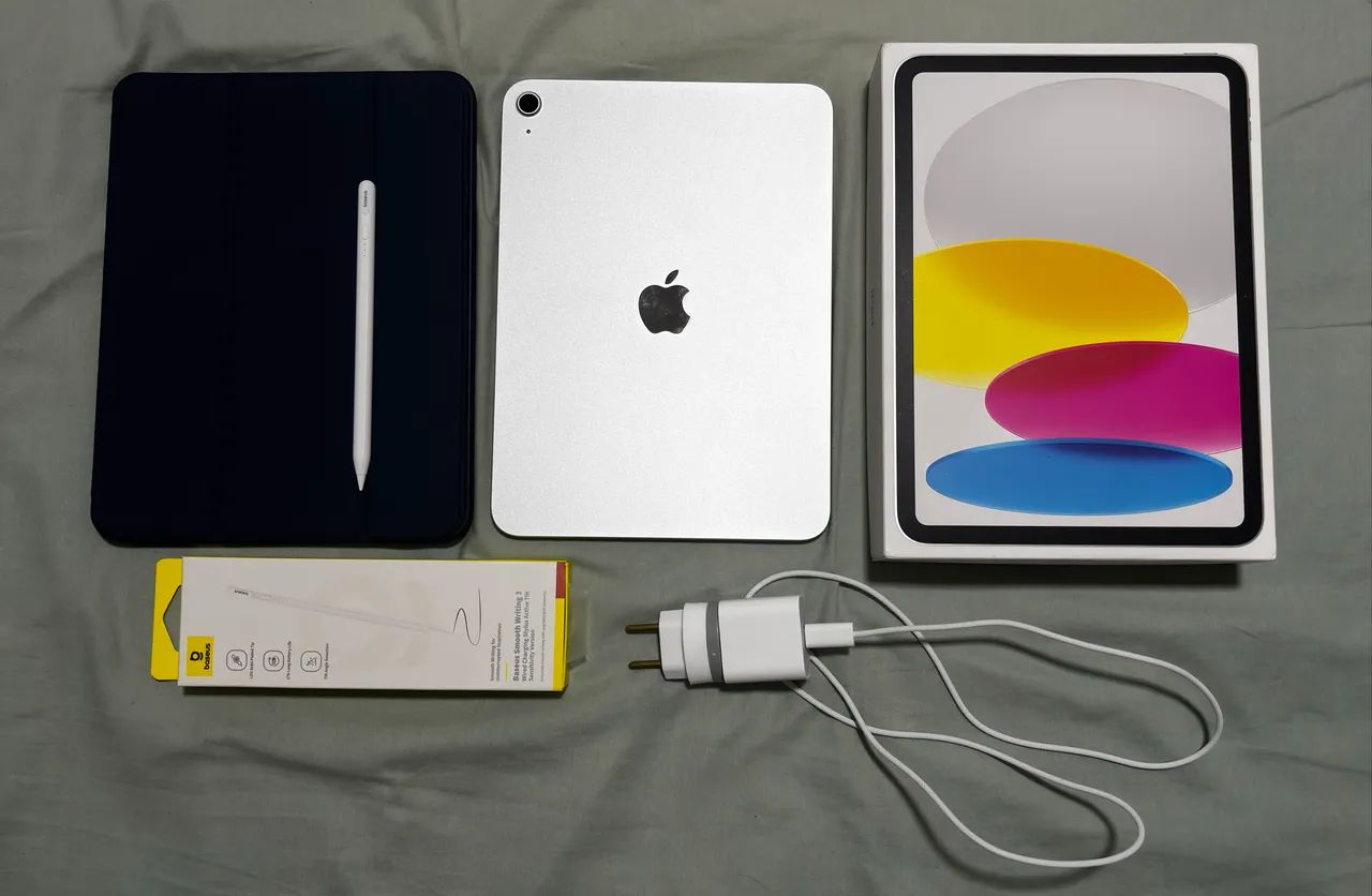 Ipad 11 A16 128 Gb (1 mês de uso) + Caneta Baseus 3 + Capa e blindagem