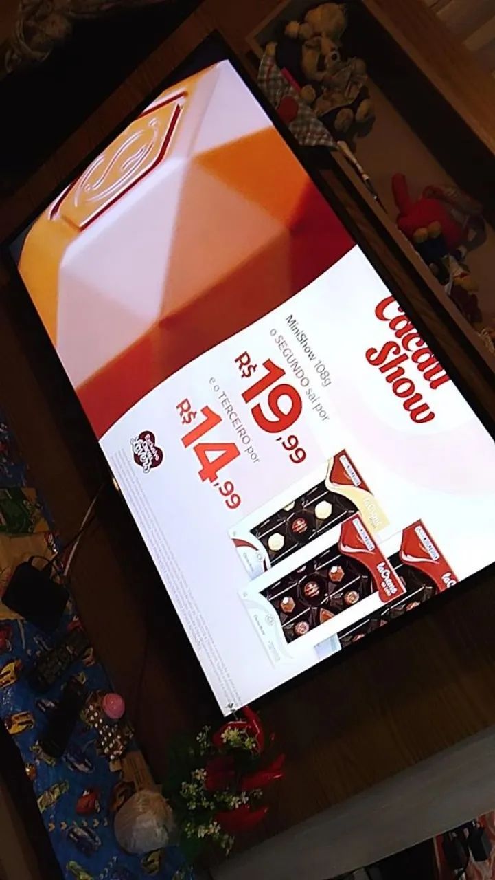 Tv smart 55 polegadas semi nova  - Foto 3