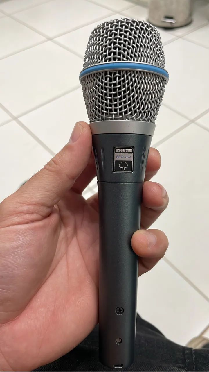Microfone Shure Beta 87A