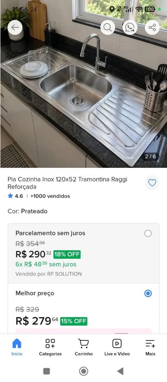 Pia inox  - Foto 3