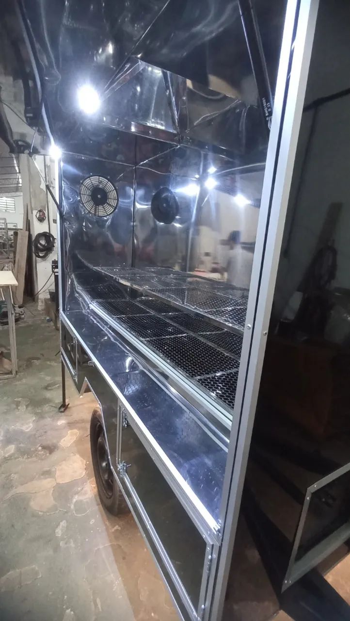 Micro Trailer de Espetinho Churrasco - Foto 3