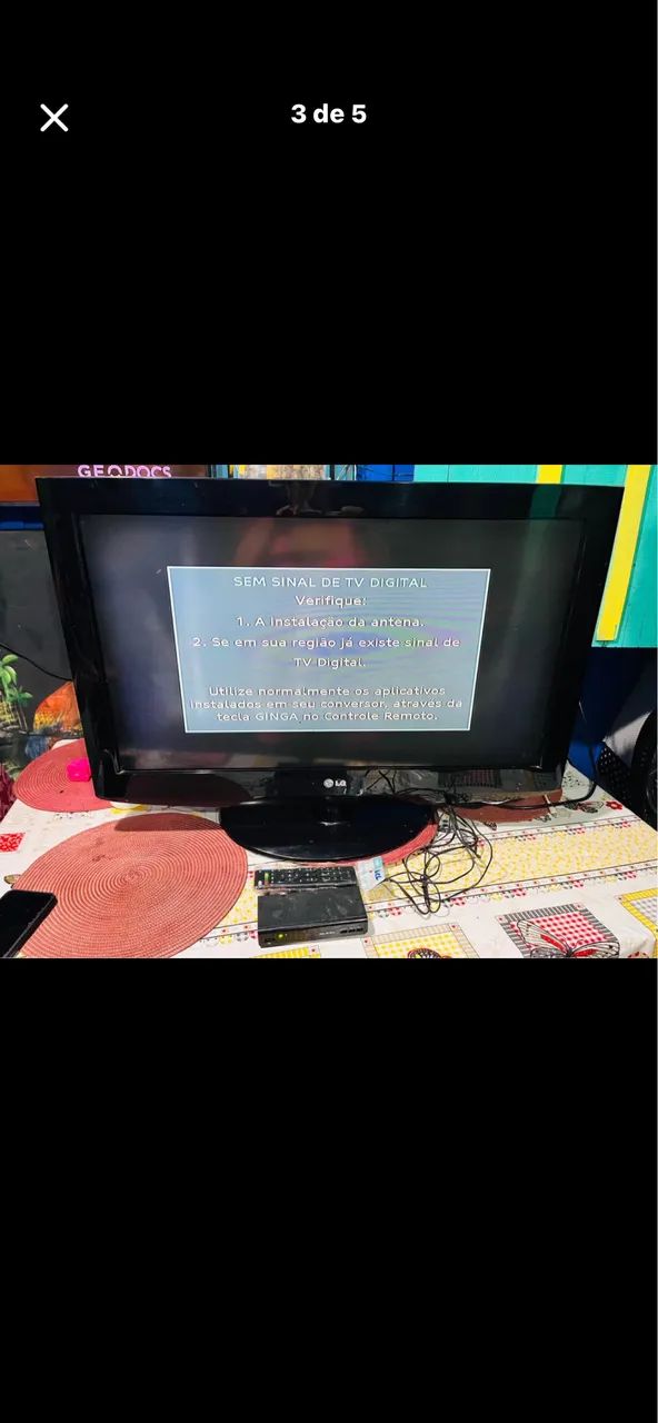 Vendo tv LG 32 polegadas não é smart tem todos os acessório  - Foto 4