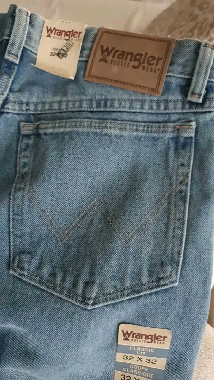Calça Jeans Wrangler 42 masculina 