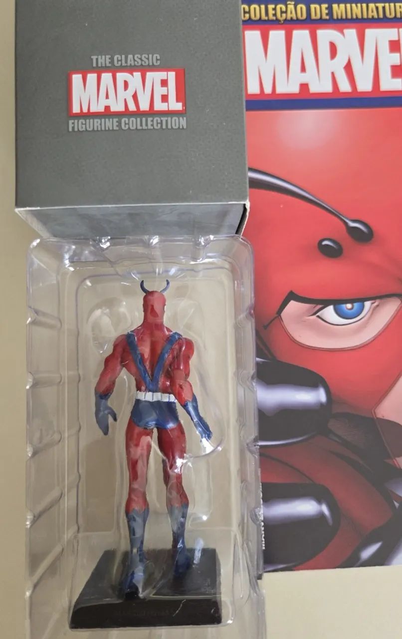 Gigante Vingadores Marvel Miniatura Chumbo Eaglemoss - Foto 4