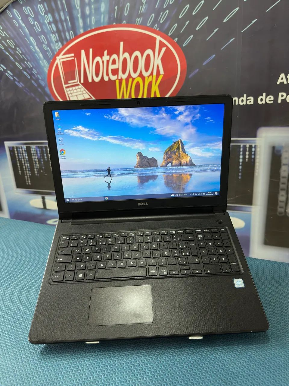 Notebook DELL CORE i7 SSD 15.6 Slim C/Teclado Numérico e Garantia 