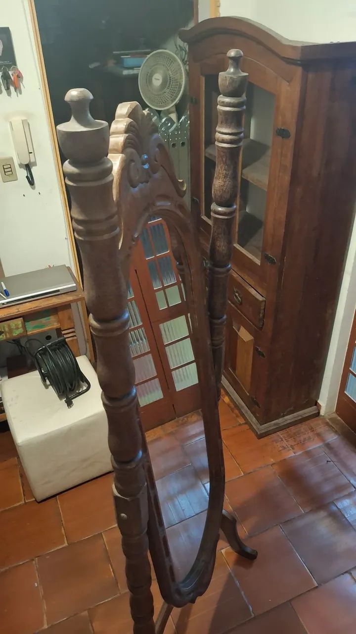 Espelho de chão antigo - Foto 2