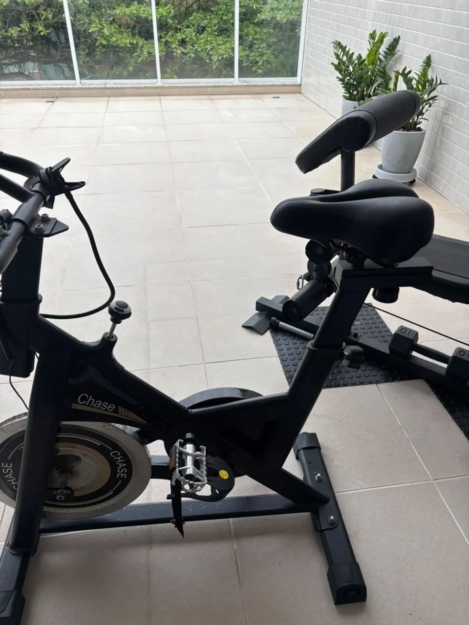 Bicicleta ergométrica chase - bom estado - Foto 2