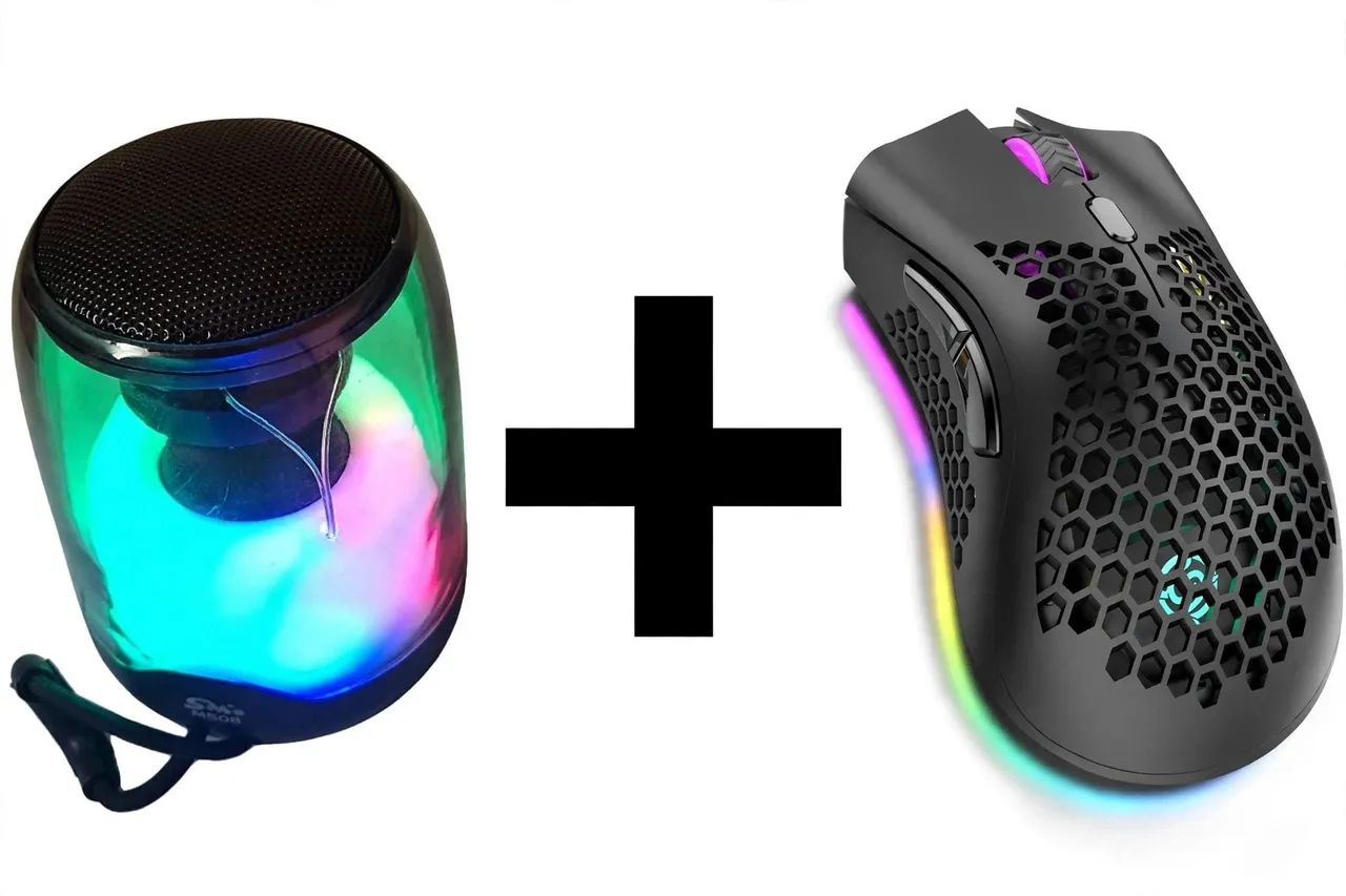 Caixinha Bluetooth + mouse sem fio  - Foto 2