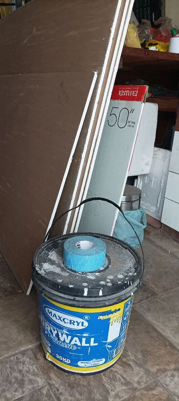 Vendo 3 placas de gesso drywall