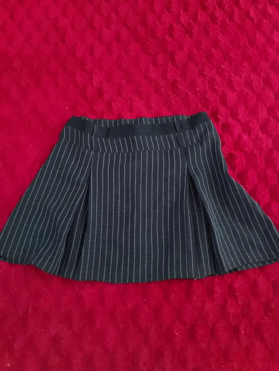 saia colegial plissada 