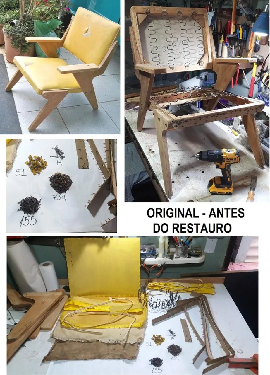Cadeira Zanine Caldas restaurada Móveis Z - Foto 5
