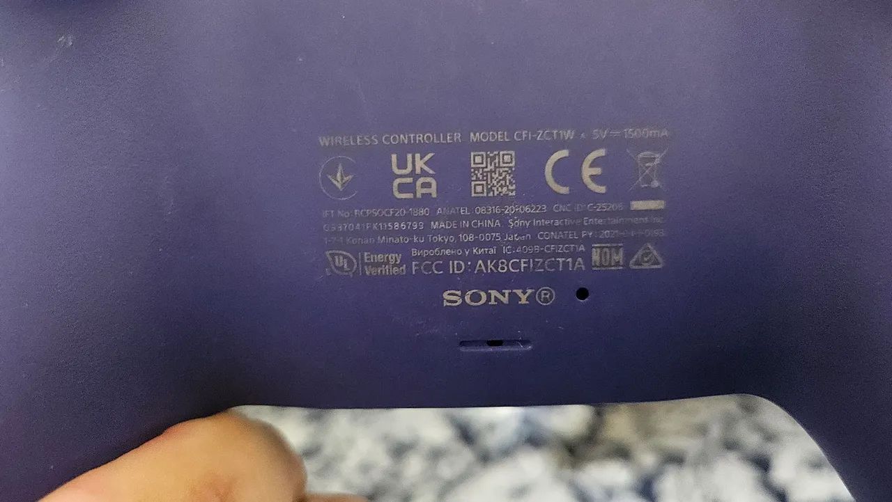 Controle Roxo PS5  - Foto 2