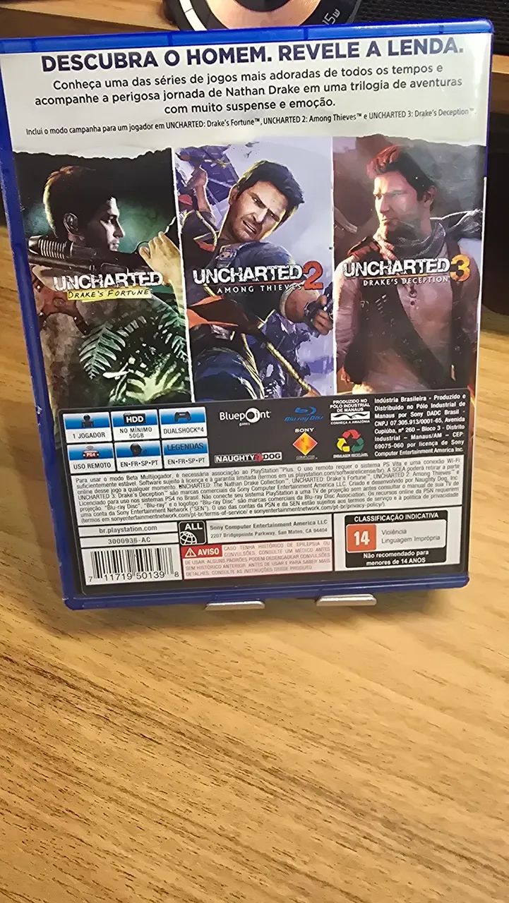 Uncharted THE NATHAN DRAKE COLLECTION - PS4 - Foto 2