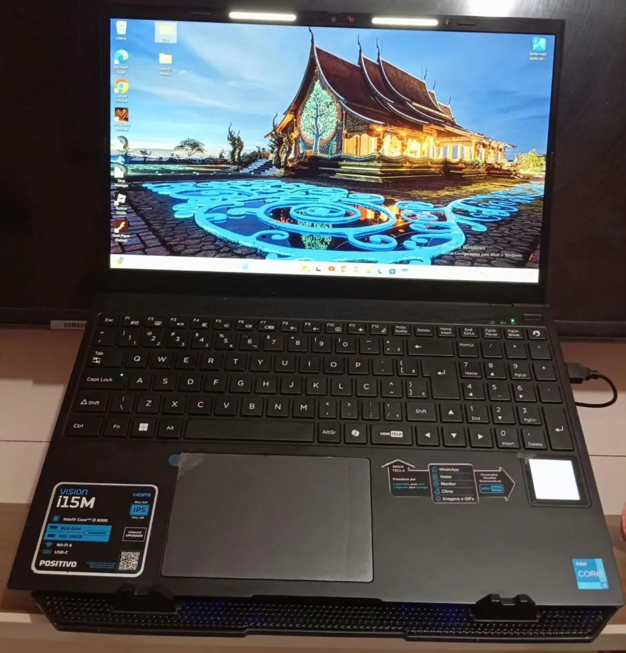 NA GARANTIA AINDA Notebook Positivo Vision i15M Minitela 