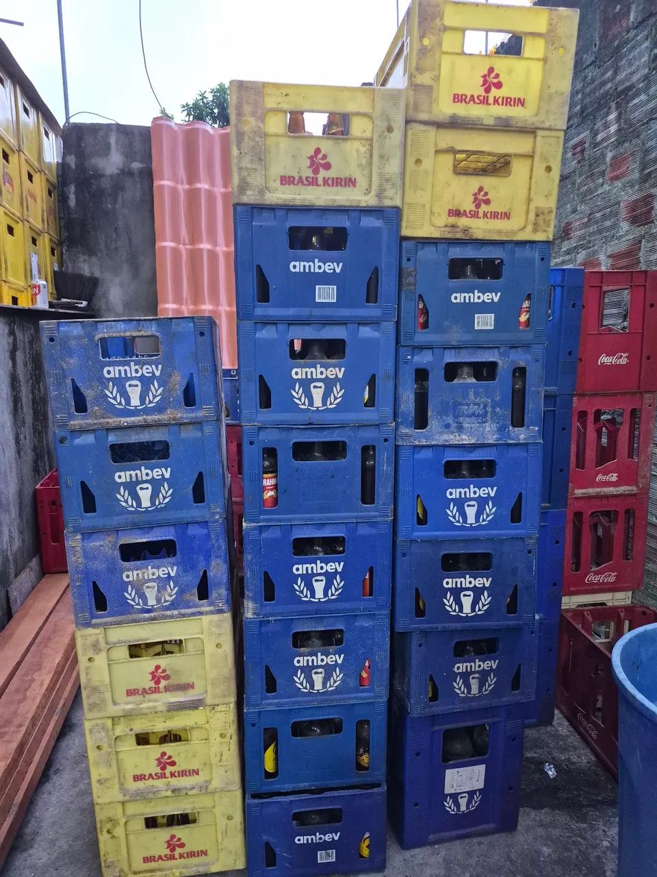 Caixas de cervejas