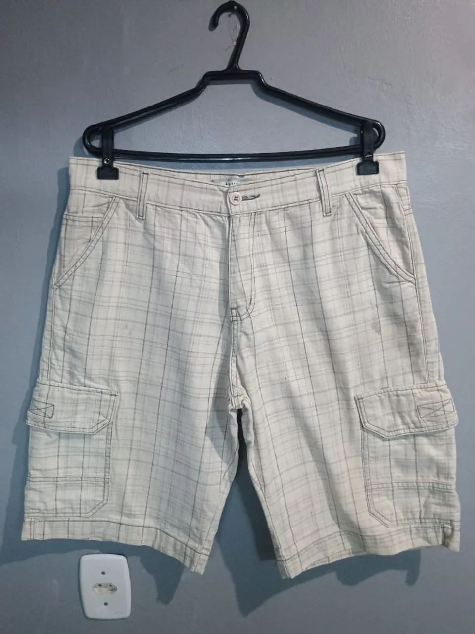 Bermudas n°48 masculinas em excelente estado - Foto 3
