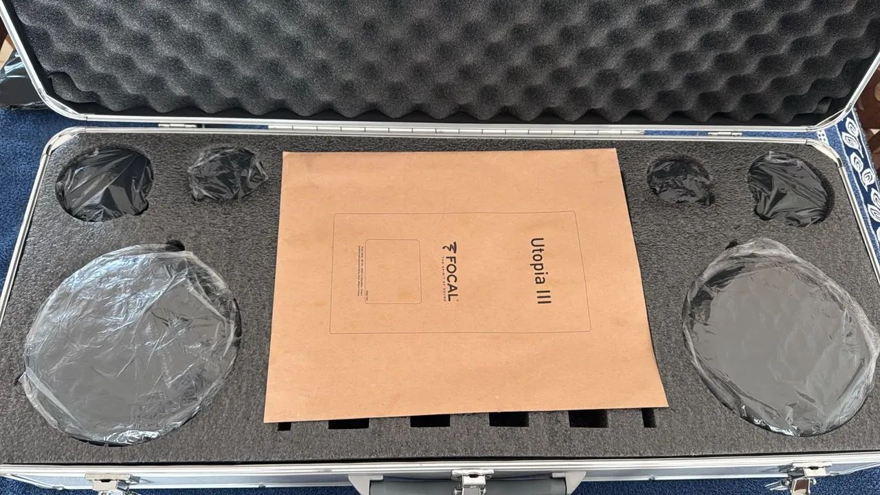 Kit FOCAL 3 VIAS Utopia BE N07 ATIVO COMPLETO - Novo Sem uso - Sem crossblock