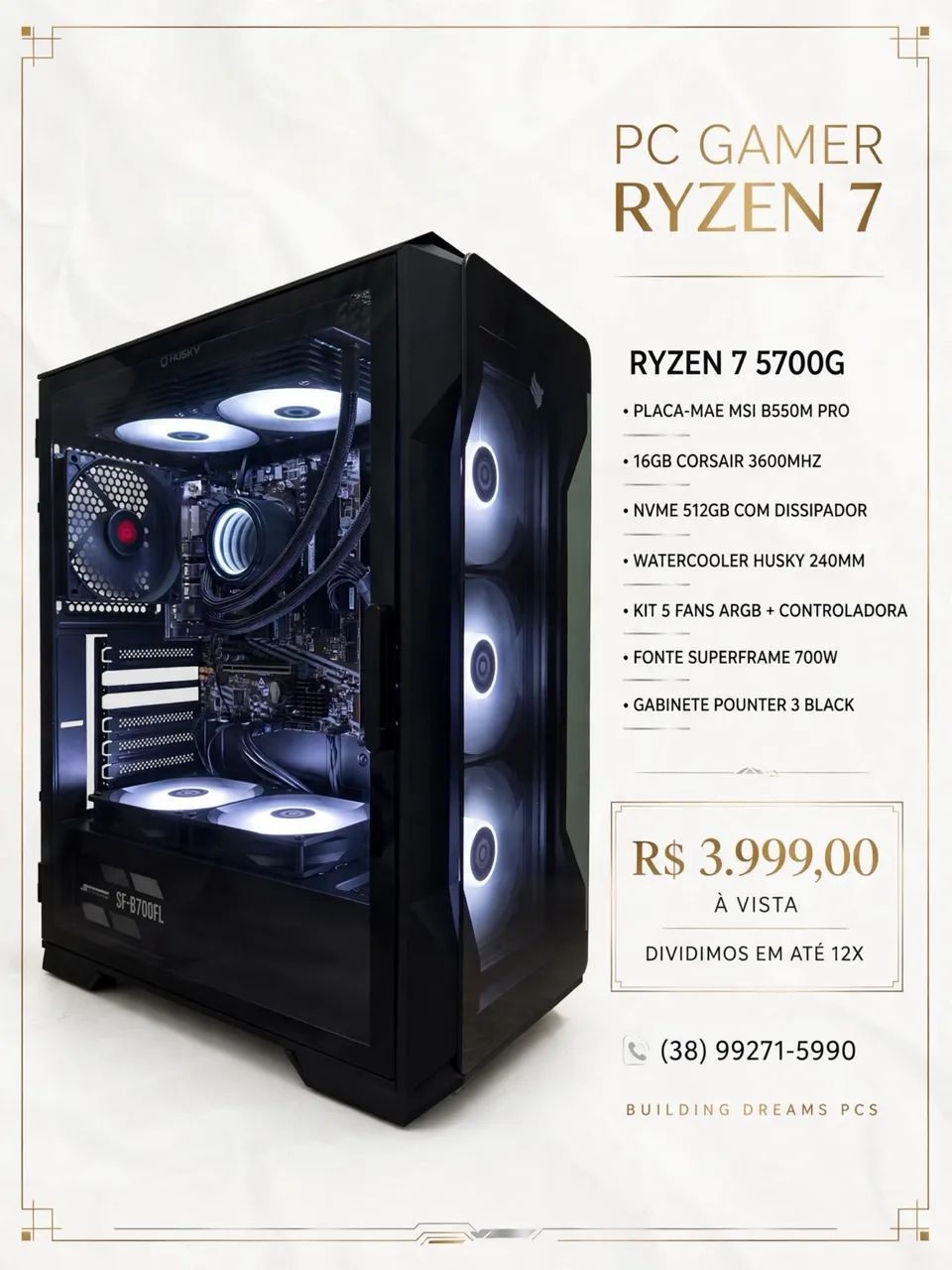 PC GAMER RYZEN 7