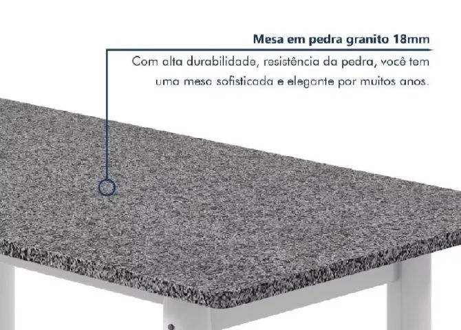 Tampo pedra Mármore Cinza Retangular - Foto 5