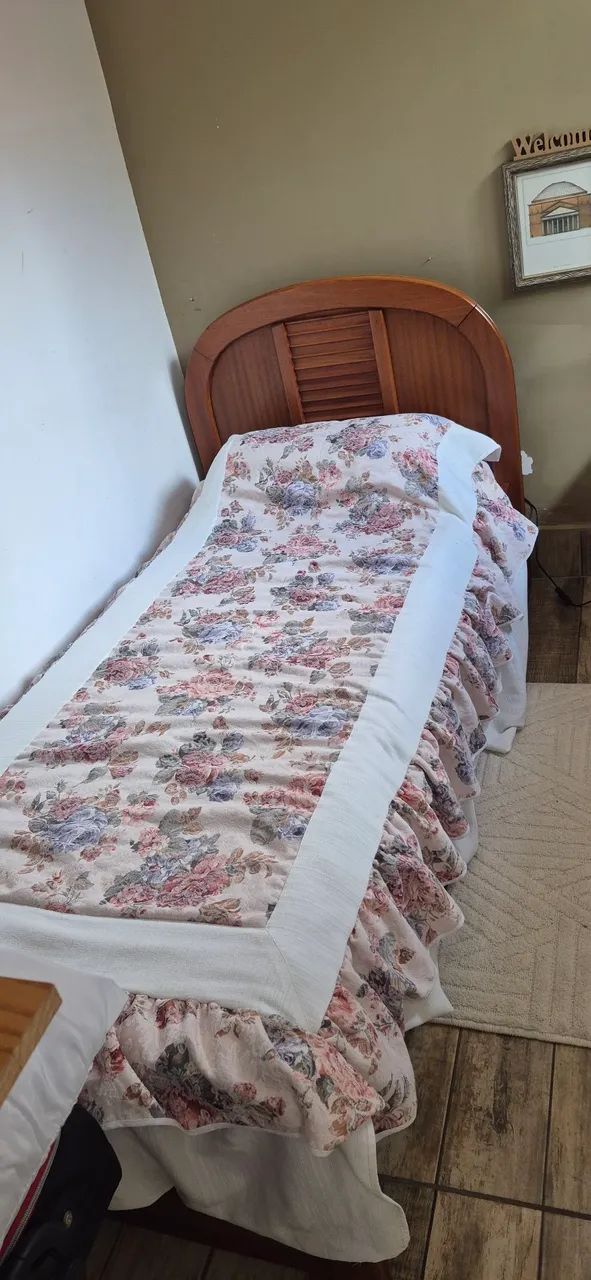 Cama solteiro madeira maciça  - Foto 3