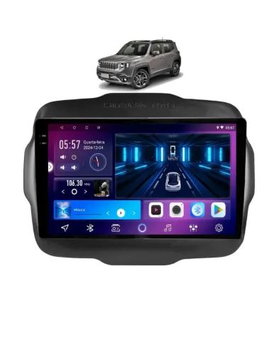Kit Multimidia Android Auto e Apple Sem Fio Octacore 64gb Modelo Top e super rápido