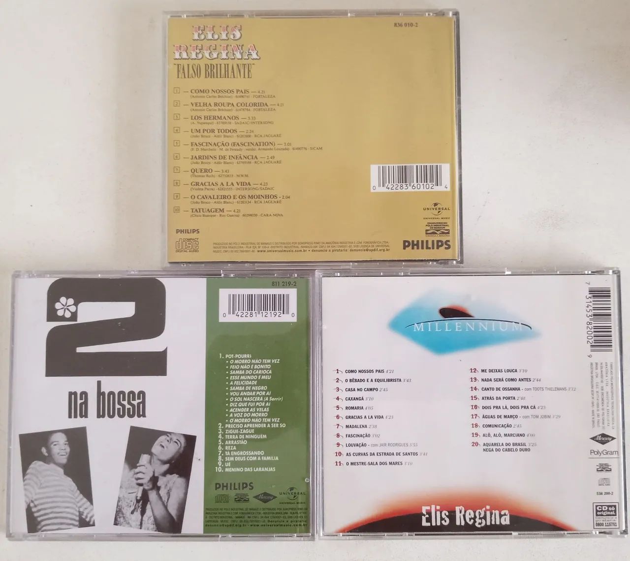 Elis Regina 3 Cds Millenium e Falso Brilhante  - Foto 2