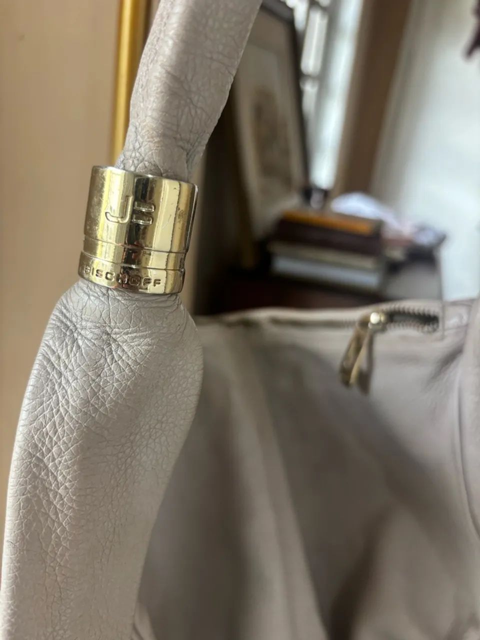 Bolsa Jorge birschoff couro legítimo 