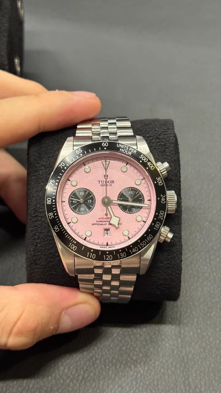 Tudor Black Bay Chrono Pink - Mostrador Rosa - Foto 3