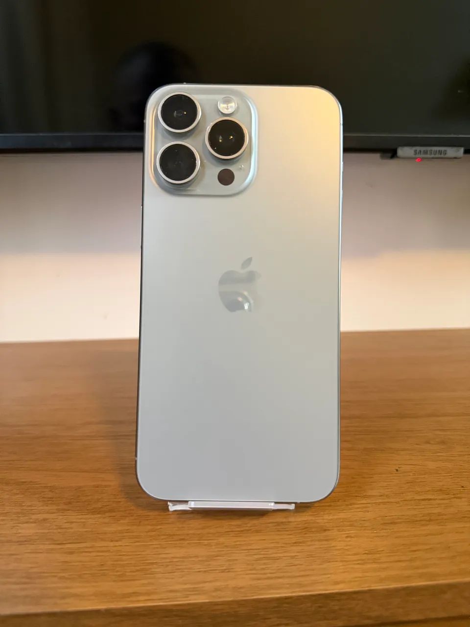 iPhone 15 Pro Max 1TB - Titânio Natural | Original | Impecável