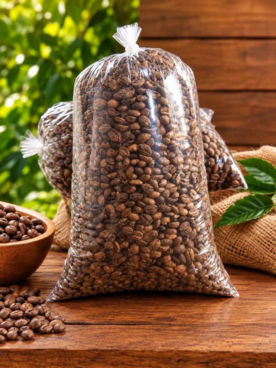 Grãos de café