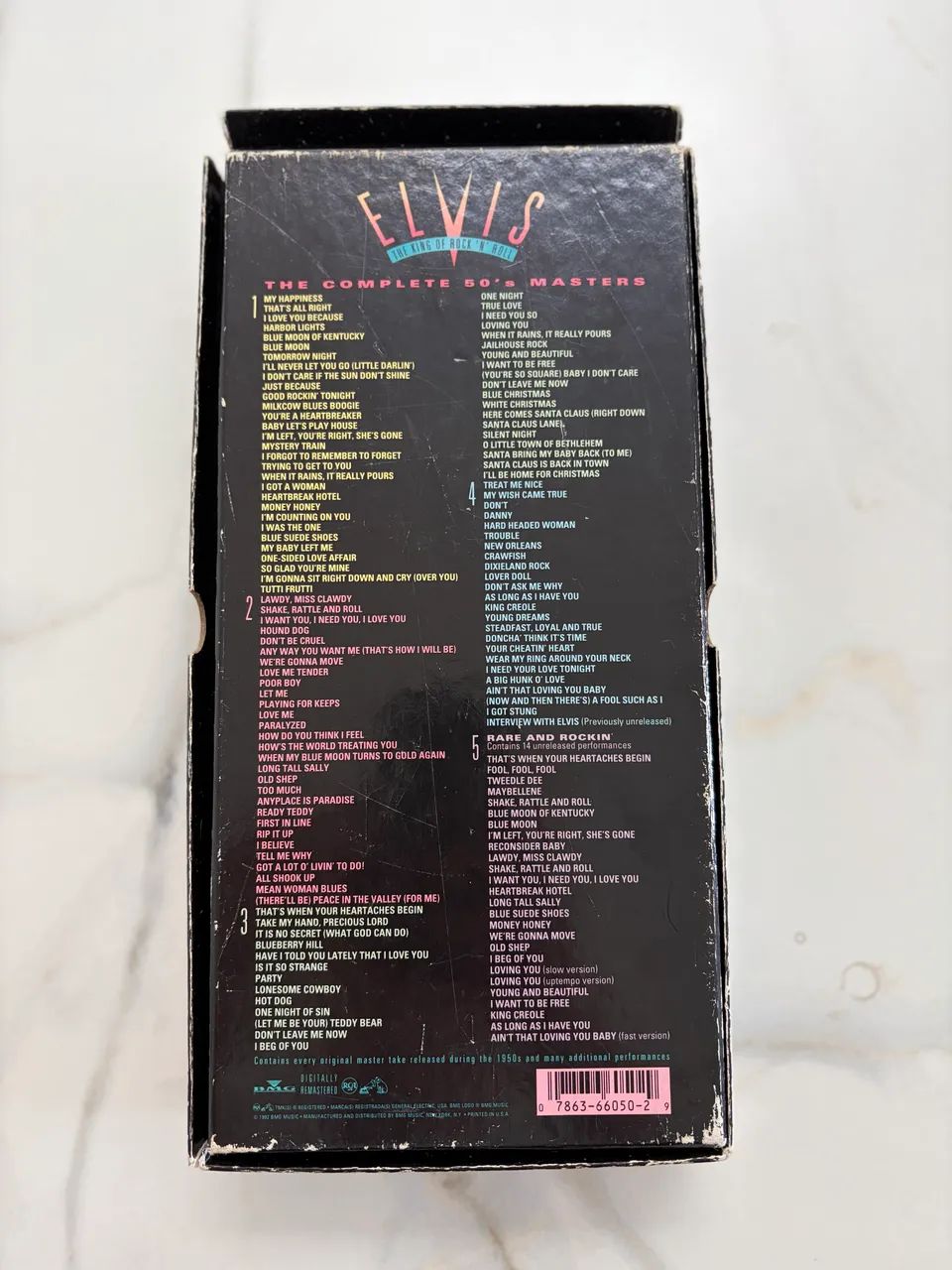 Elvis Presley The Complete 50?s Masters Box 5 CDs Colecionador - Foto 4