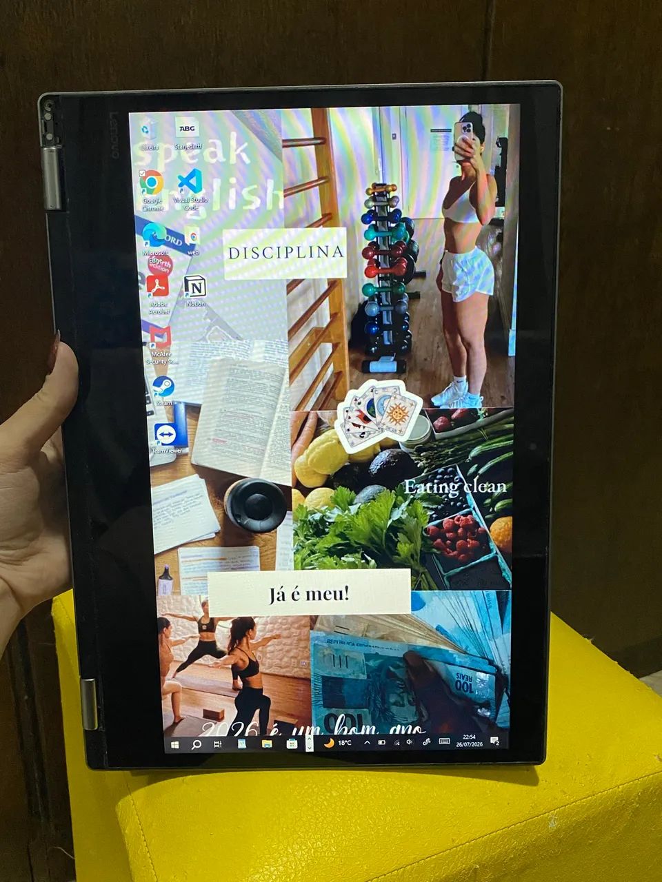 Notebook Lenovo Yoga - Intel Core i5, 4BG RAM - Foto 2
