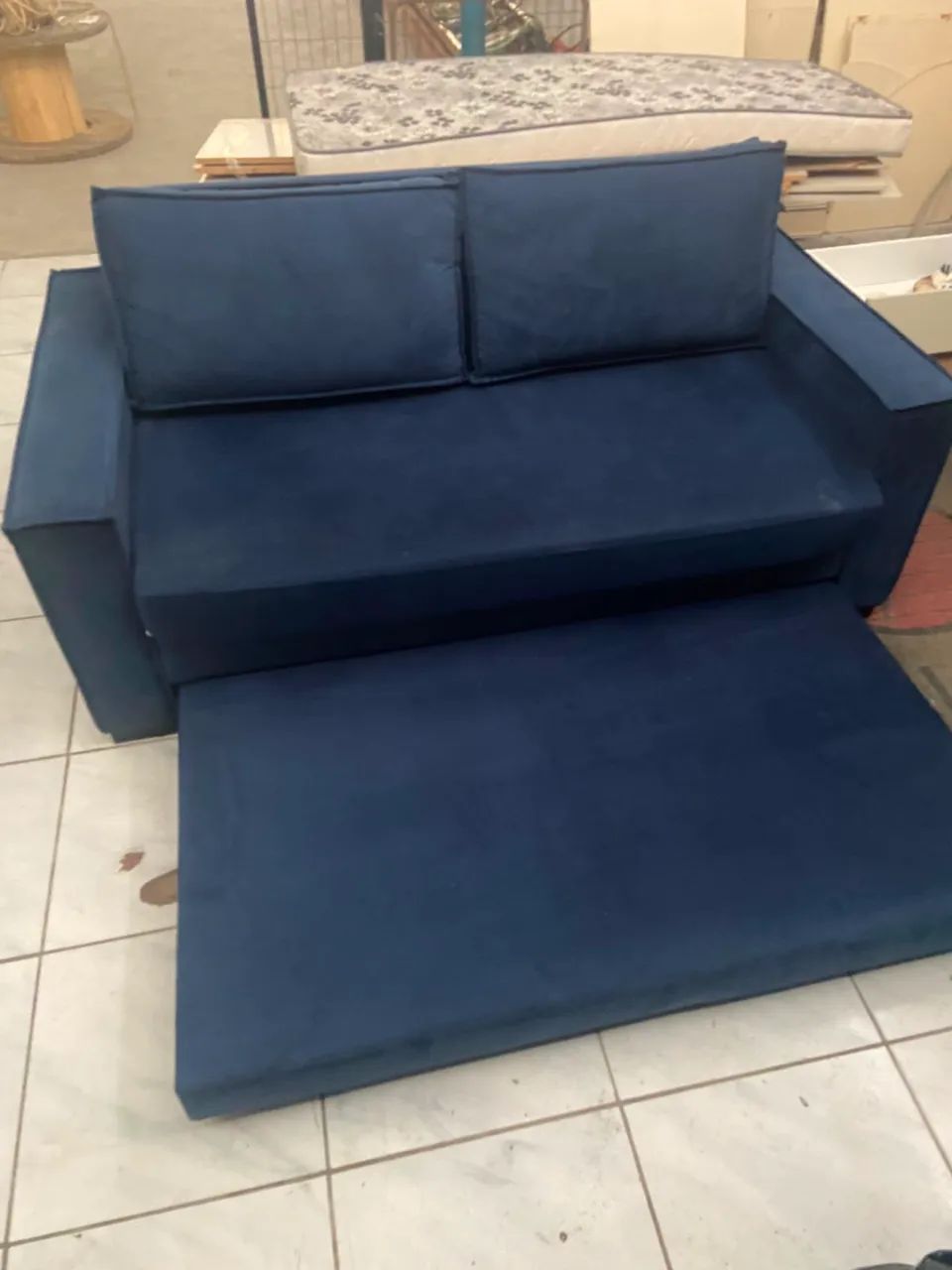 Sofá cama 1,80 X 1,05 de marca B&S - Foto 2