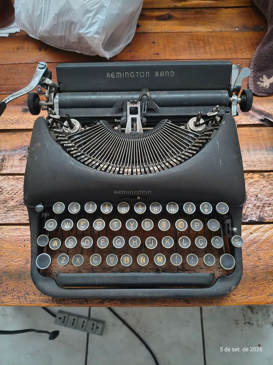 Máquina escrever Remington de 1940 - Foto 4