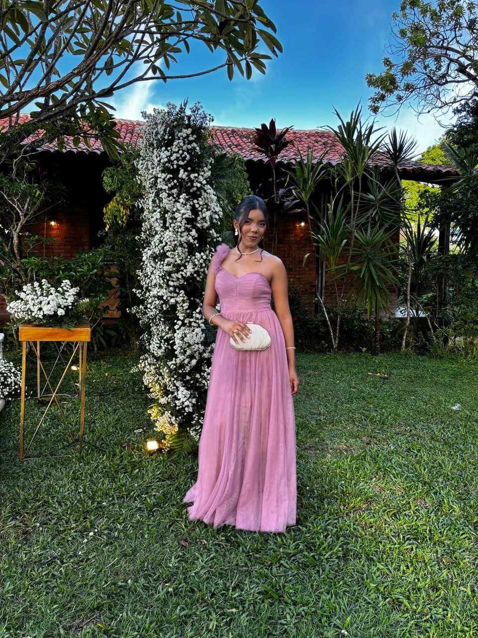 VESTIDO LILÁS PARA MADRINHA  - Foto 4