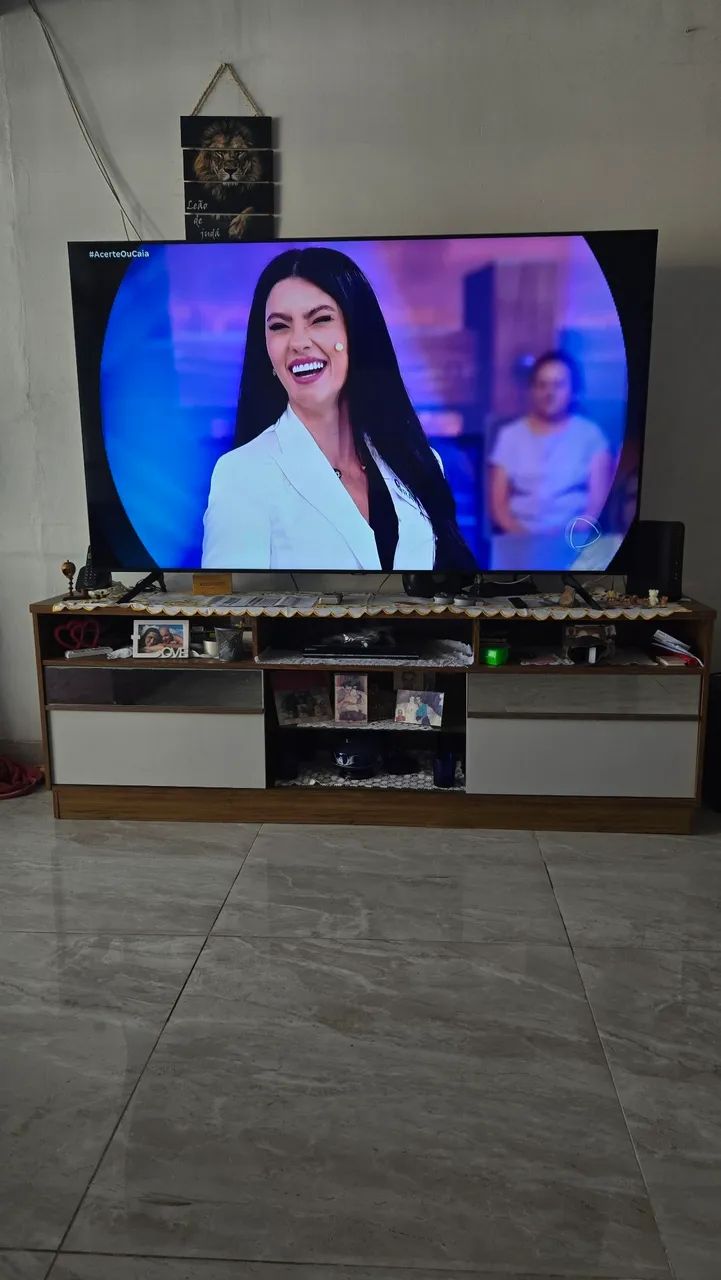 Tv 75 polegadas Samsung+ rack - Foto 2