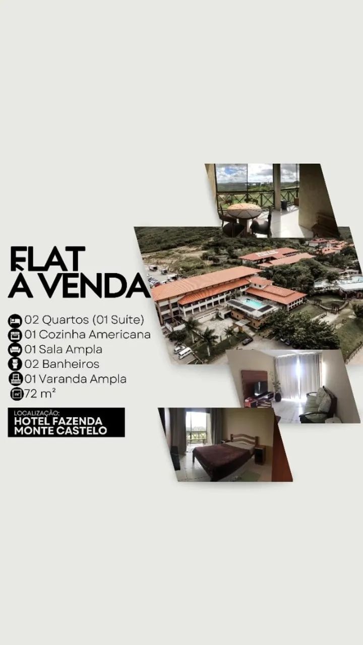 Excelente Flat no Monte Castelo - Foto 2