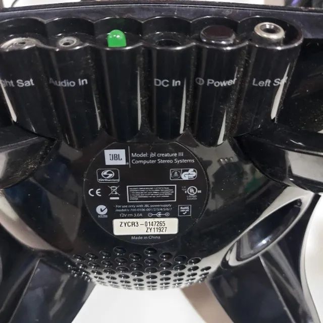 kit multimidia caixa som subwoofer jbl creature iii stereo system - Foto 3