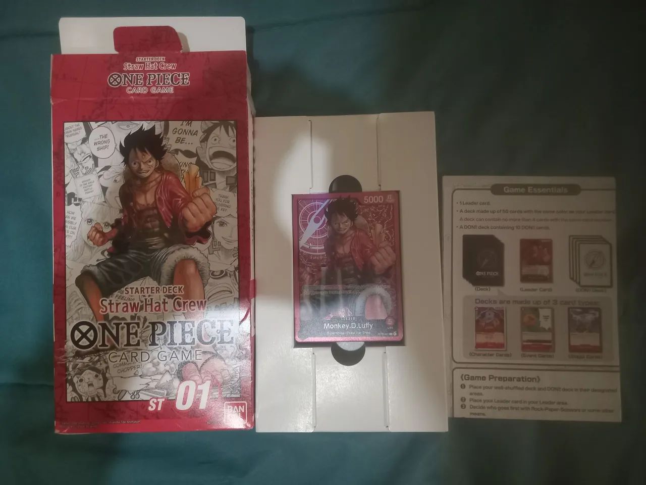 One Piece TCG ST 01 deck baralho - Foto 2