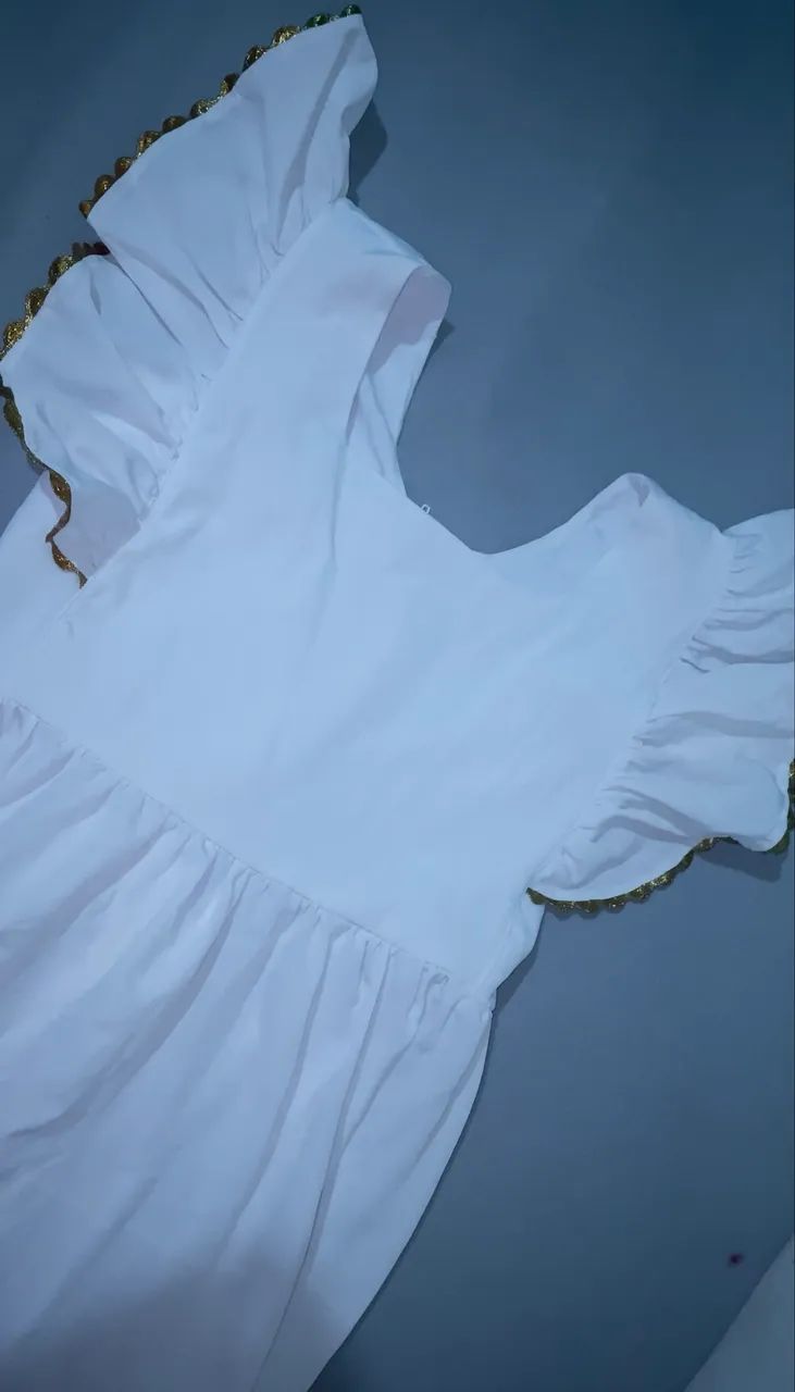 Vestido Branco formatura/ reveillon /Novo - Foto 4