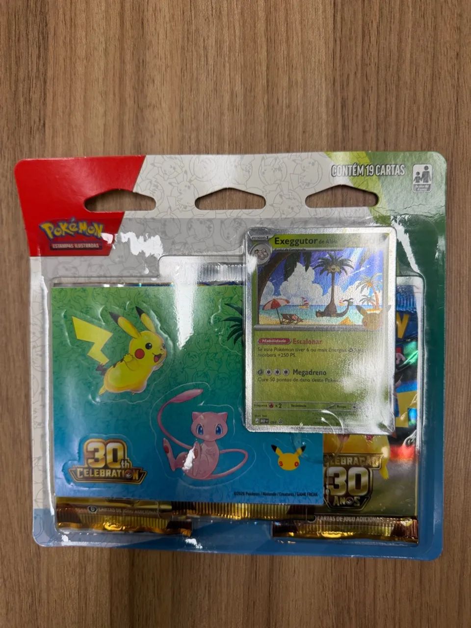 Blister triplo pokemon 30 anos